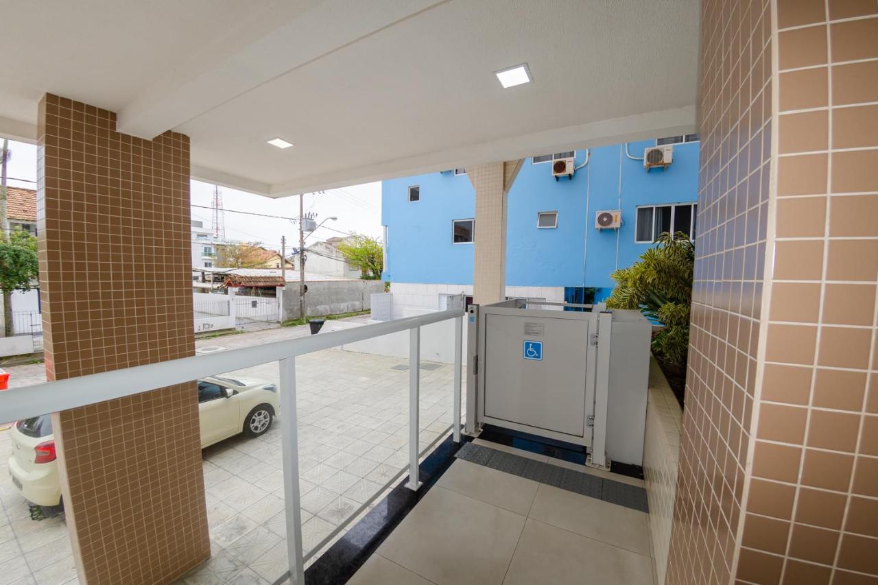 Apartamento A 30M Da Praia Com Ampla Vista Mar Florianópolis 외부 사진