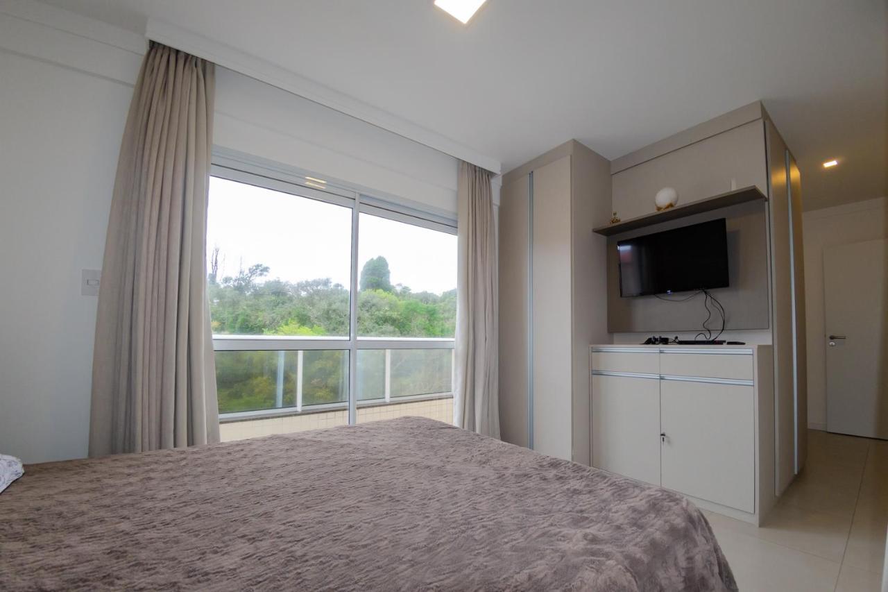 Apartamento A 30M Da Praia Com Ampla Vista Mar Florianópolis 외부 사진