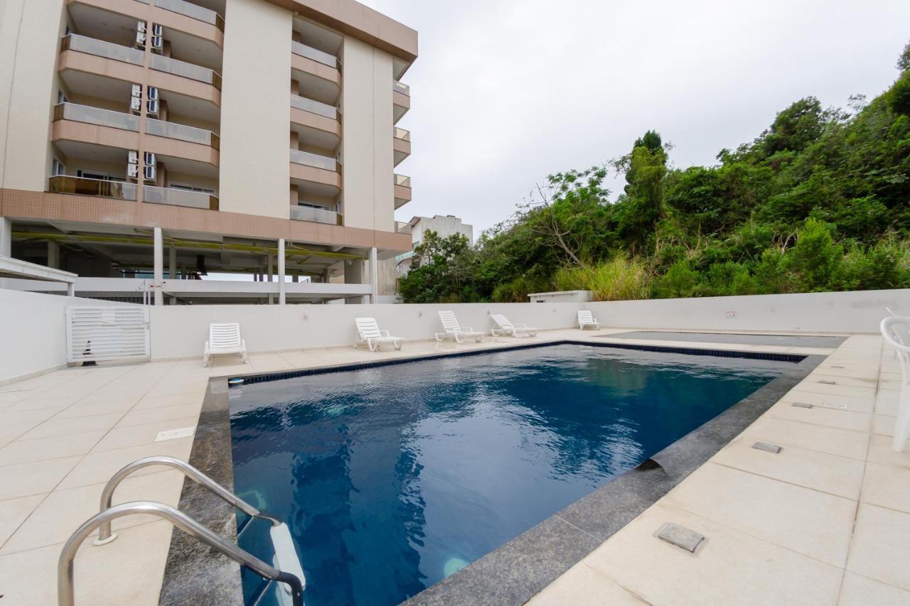 Apartamento A 30M Da Praia Com Ampla Vista Mar Florianópolis 외부 사진