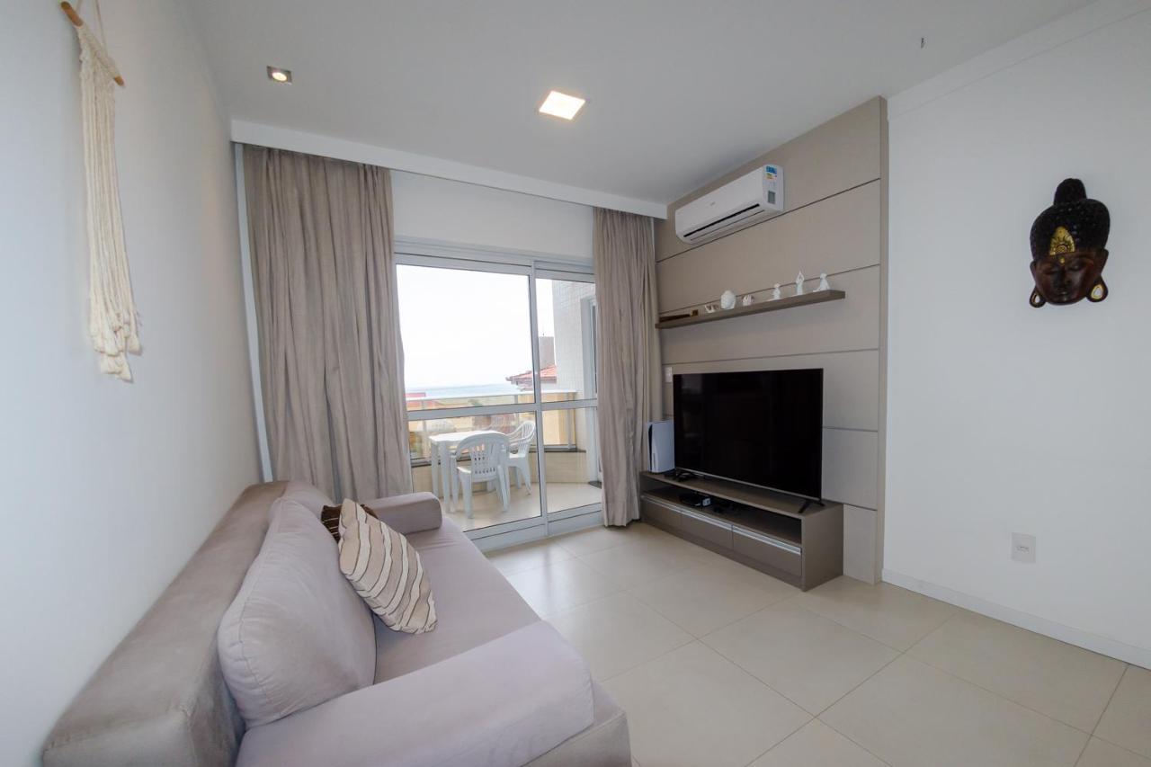 Apartamento A 30M Da Praia Com Ampla Vista Mar Florianópolis 외부 사진