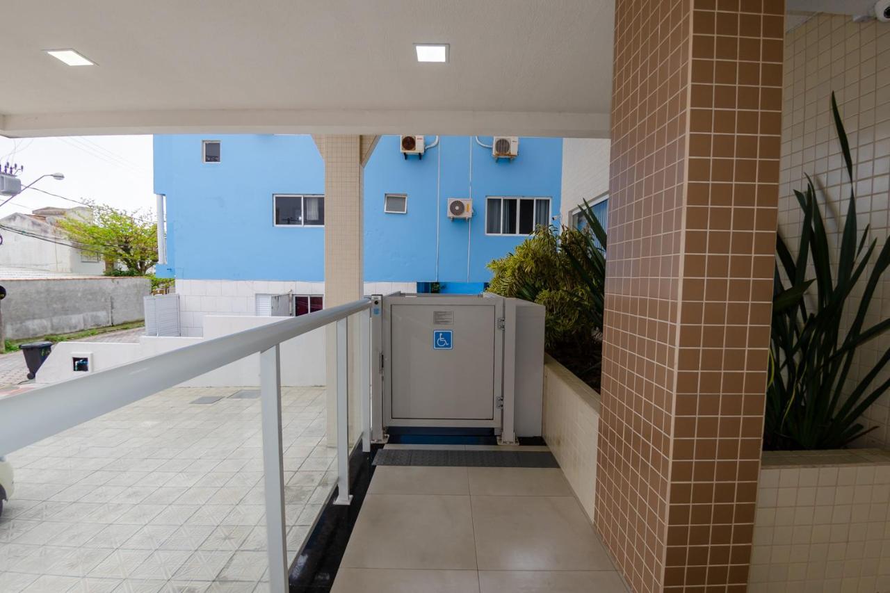 Apartamento A 30M Da Praia Com Ampla Vista Mar Florianópolis 외부 사진